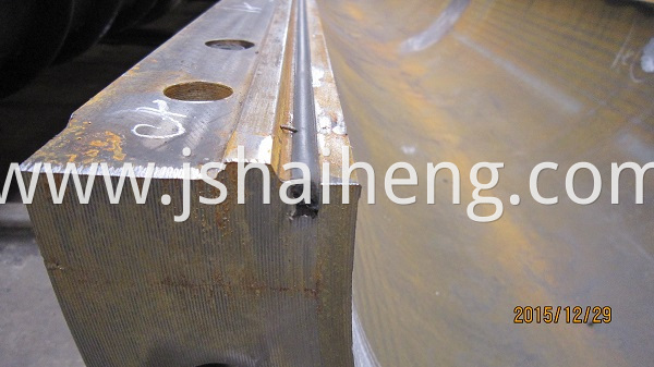 T sharp mould inner surface